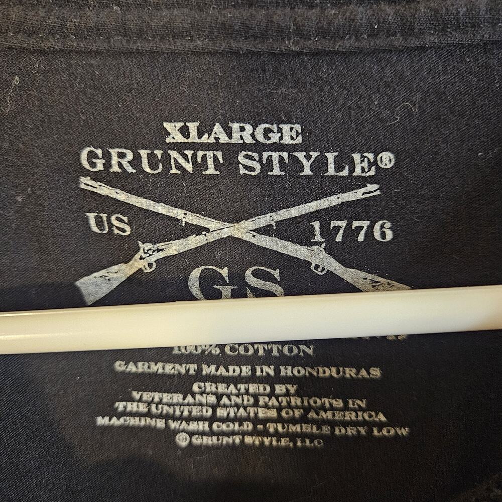 grunt style veteran men's XL t-shirt - Picture 4 of 4